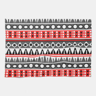 Aztec native pattern towel