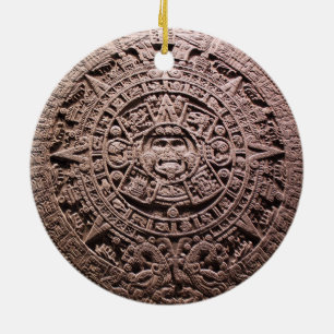 AZTEC OR MEXICA mexican, Ceramic Ornament