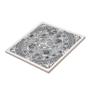 AZTEC OR MEXICA mexican, Ceramic Tile