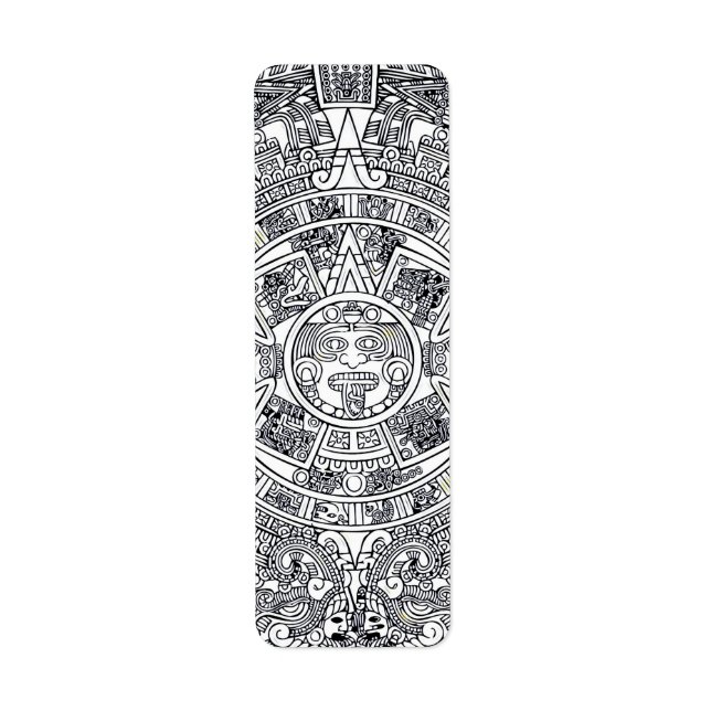 AZTEC OR MEXICA mexican Label (Front)