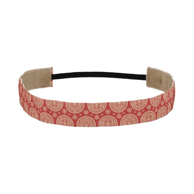 Aztec Pattern Athletic Headband (Front)