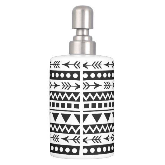 Aztec Pattern bathroom set (Back)