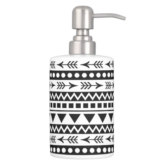Aztec Pattern bathroom set (Right)
