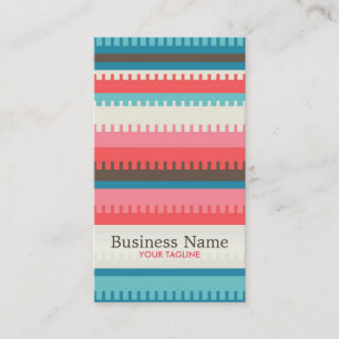 Aztec Pattern Business Card