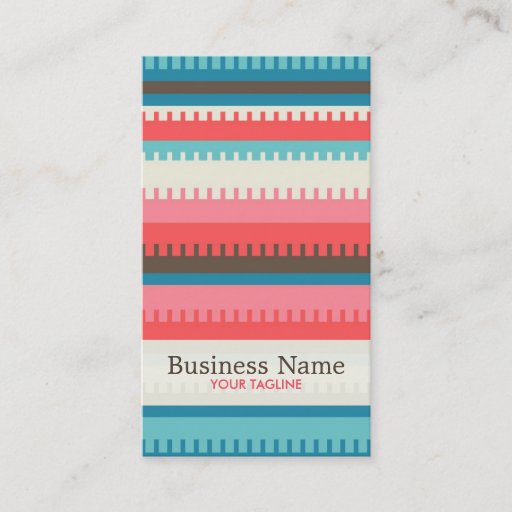 Customizable Aztec Pattern Business Card
