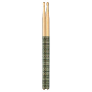 Aztec Pattern custom drumsticks