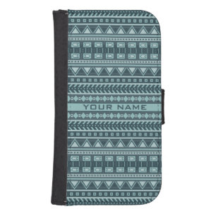 Aztec Pattern custom wallet cases