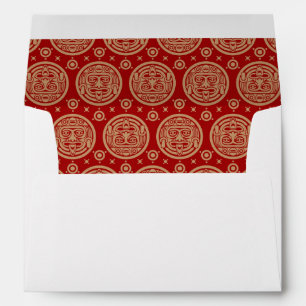 Aztec Pattern Envelope