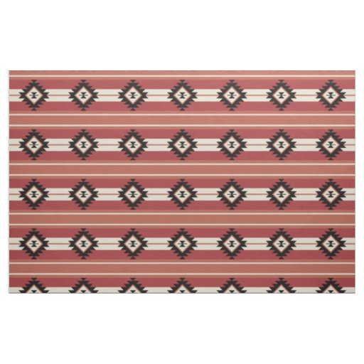 Aztec pattern fabric