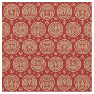 Aztec Pattern Fabric