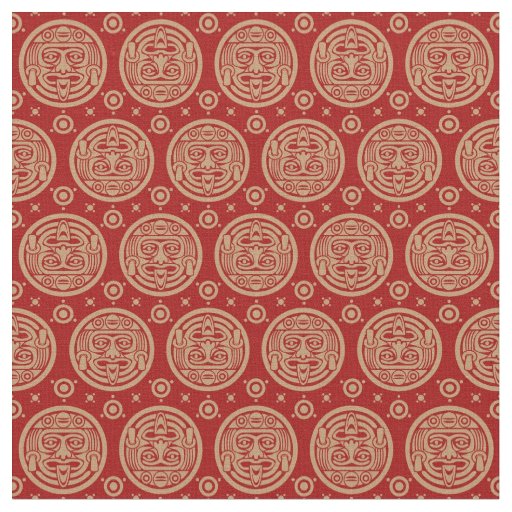 Aztec Pattern Fabric