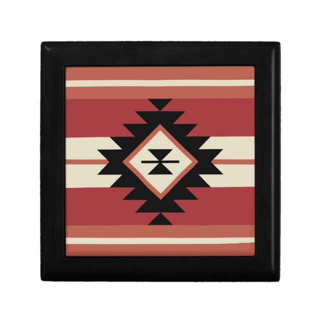 Aztec pattern gift box (Front)