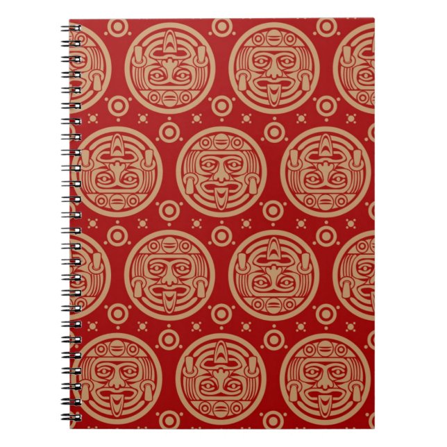 Aztec Pattern Notebook (Front)