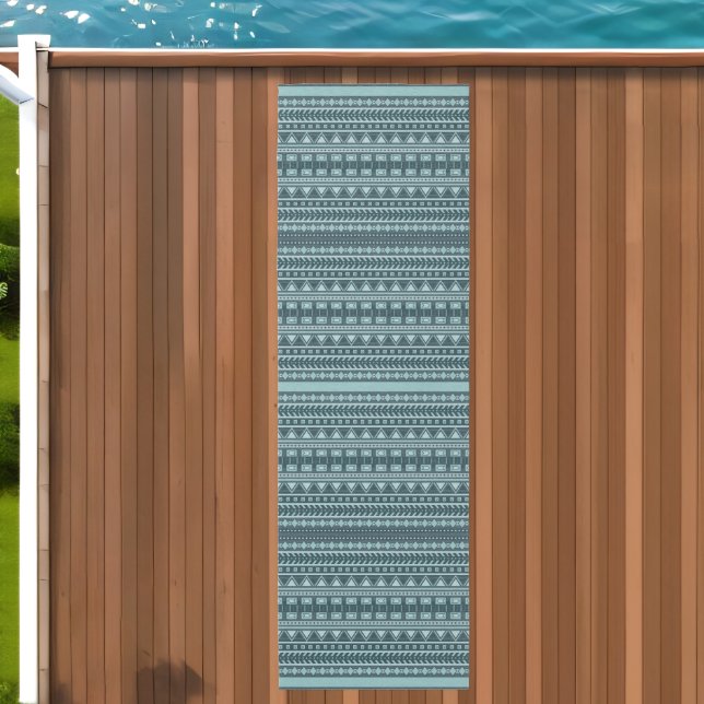 Aztec Pattern Outdoor Rug (Insitu (Outdoor 2))