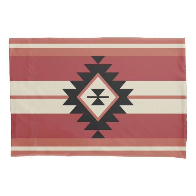 Aztec pattern pillow case (Front)