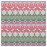 Aztec pattern, stripes / fabric