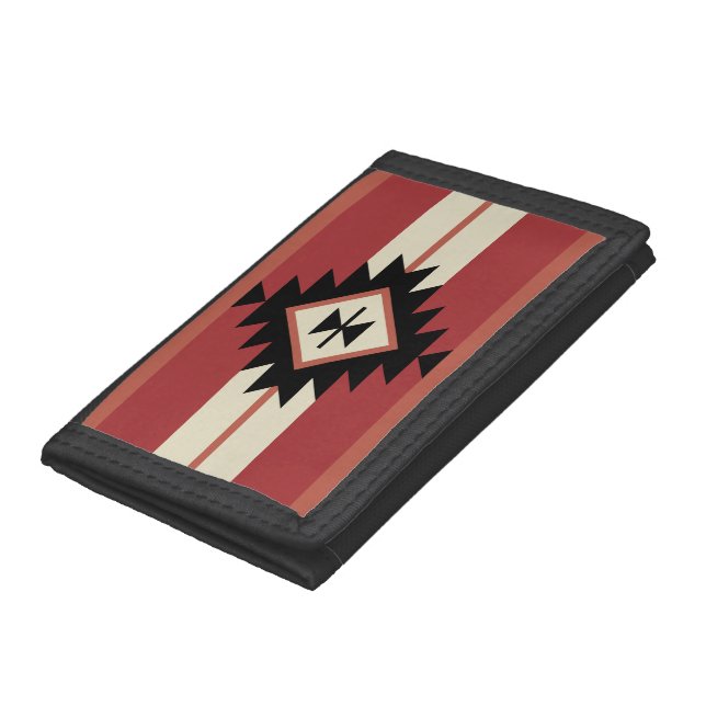 Aztec pattern tri-fold wallet (Bottom)