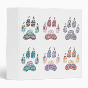 Aztec Paws 3-ring Binder