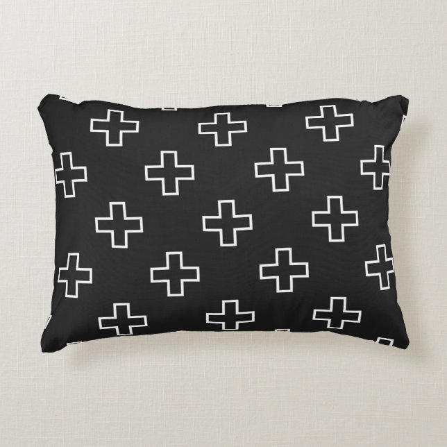 Aztec Pearl: Mexican Orange Blossom Splendor Accent Pillow (Front)