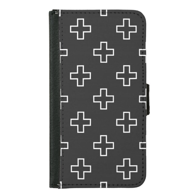 Aztec Pearl: Mexican Orange Blossom Splendor Samsung Galaxy Wallet Case (Front)