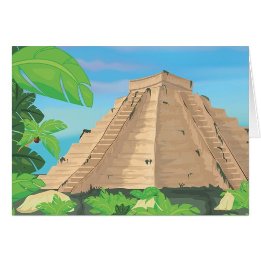 Aztec Pyramid Cards (Front Horizontal)