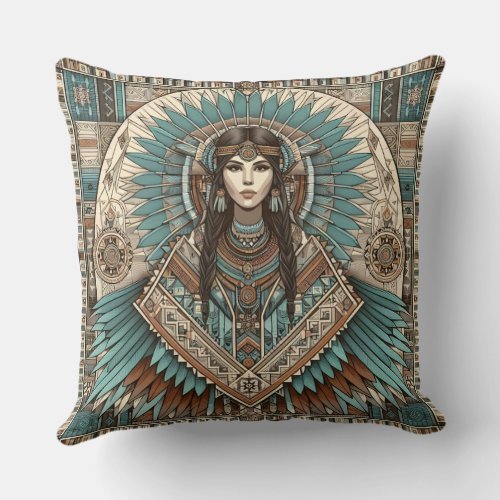 Aztec Queen Pillow