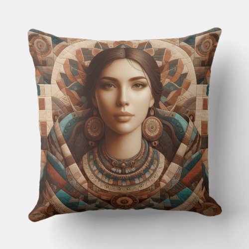 Aztec Queen Pillow