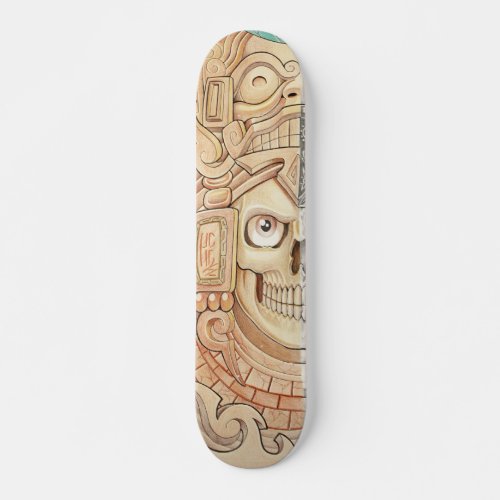aztec rock skateboard