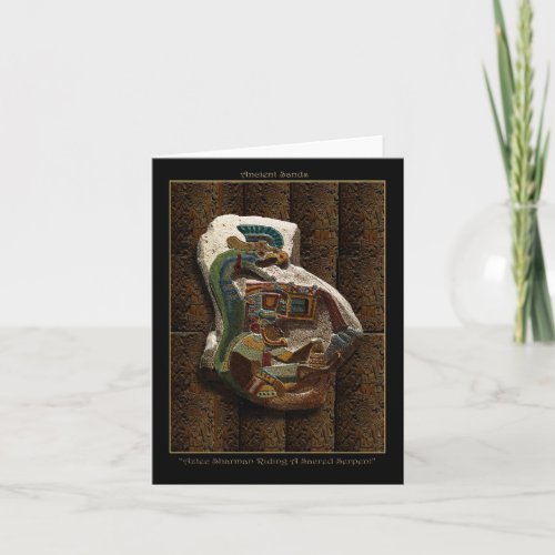 AZTEC SHAMAN Note Cards  Greeting_Cards