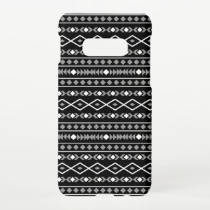 Aztec Shapes Pattern White Grey Black Samsung Galaxy S10E Case