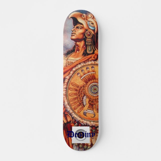 aztec skateboard deck (Front)