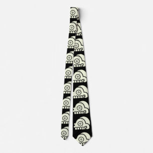 Aztec Skull Tie