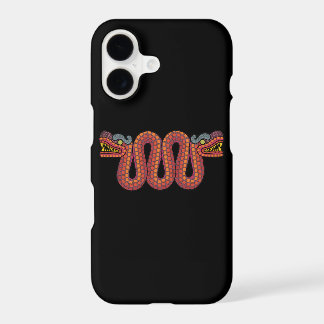 Aztec snake iPhone 17 case