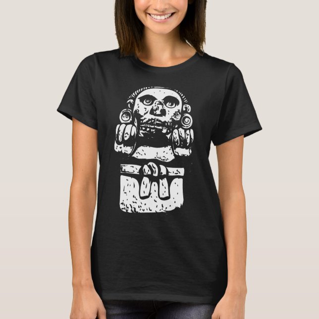 Aztec Statue T-Shirt (Front)