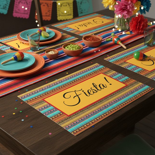 Aztec stripes "Fiesta" placemats (Creator Uploaded)