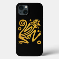 Aztec Style Golden Monkey Art of Ancient Mexico