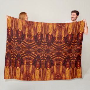 Aztec Sun Fire 66 Fleece Blanket