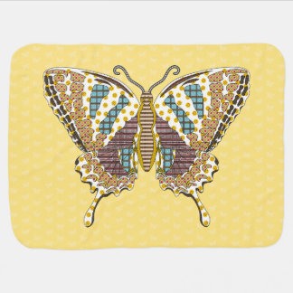 Aztec Swallowtail Baby Blanket