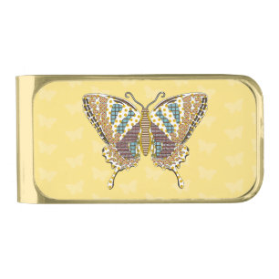 Aztec Swallowtail Money Clip