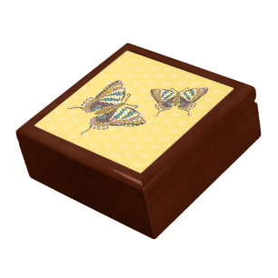 Aztec Swallowtail Tile Box