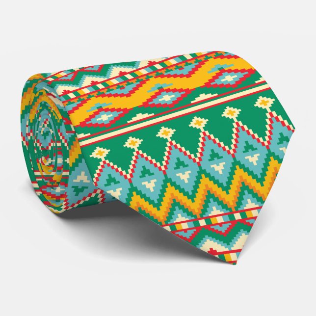 Aztec tie  (Rolled)