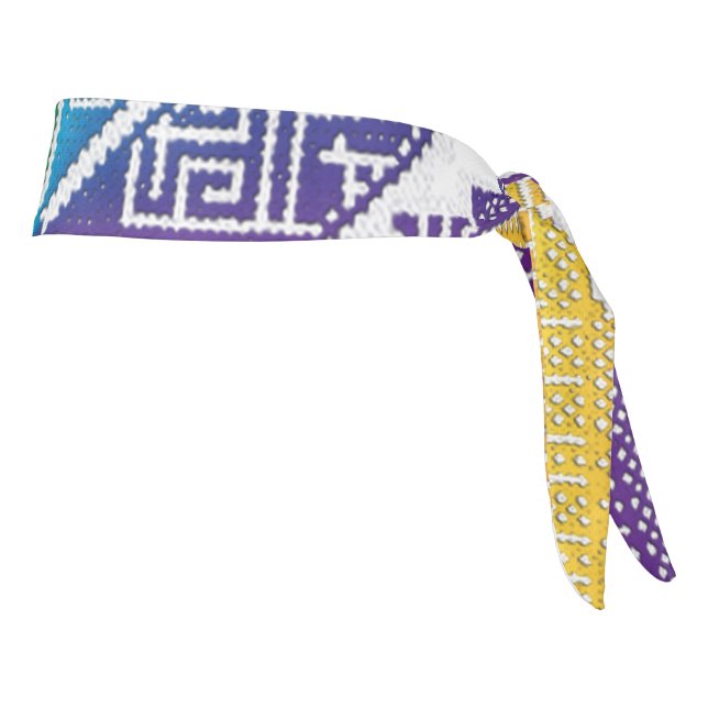 Aztec Tie Headband (Rotate 90)