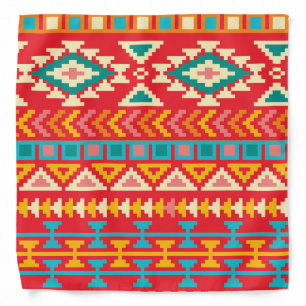 AZTEC TRADITIONAL PATTERN BANDANA