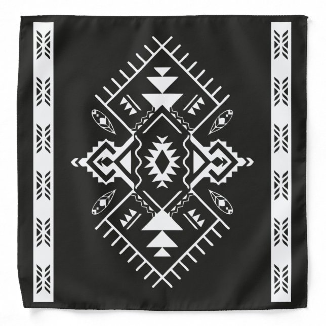 AZTEC TRIBAL - Bandana (Front)