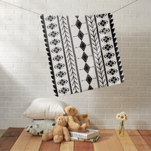 Aztec Tribal Navajo Ethnic Pattern Baby Blanket