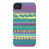 Aztec Tribal Pattern Case-Mate iPhone Case (Back)