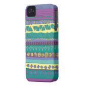 Aztec Tribal Pattern Case-Mate iPhone Case (Back Left)