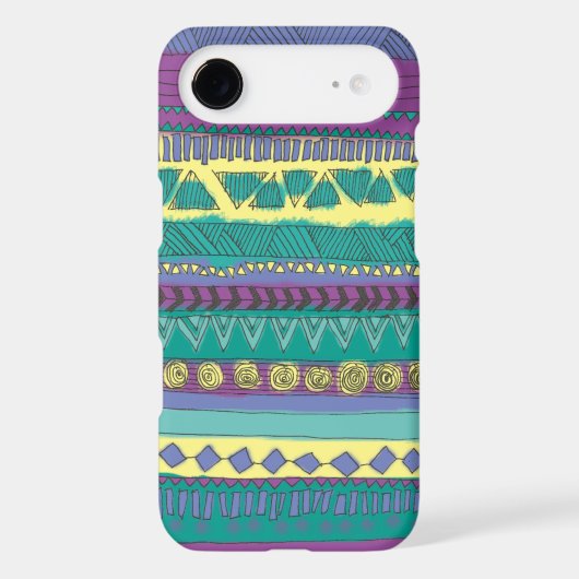 Aztec Tribal Pattern Case-Mate iPhone Case (Back)