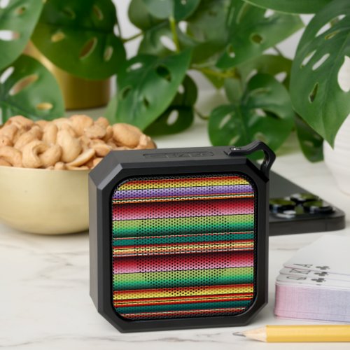 Aztec Tribal Traditional Textile Colorful Linear M Bluetooth Speaker