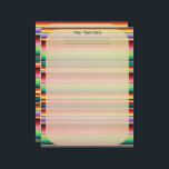 Aztec Tribal Traditional Textile Colorful Linear M Letterhead<br><div class="desc">Typical traditional Aztec / Mayan Colors Motive Textile Fabric Linear Pattern. This Colorful Design is most usual in Perù,  Bolivia,  and other South American Countries. Multicolored Original Vector Illustration Copyright BluedarkArt.</div>